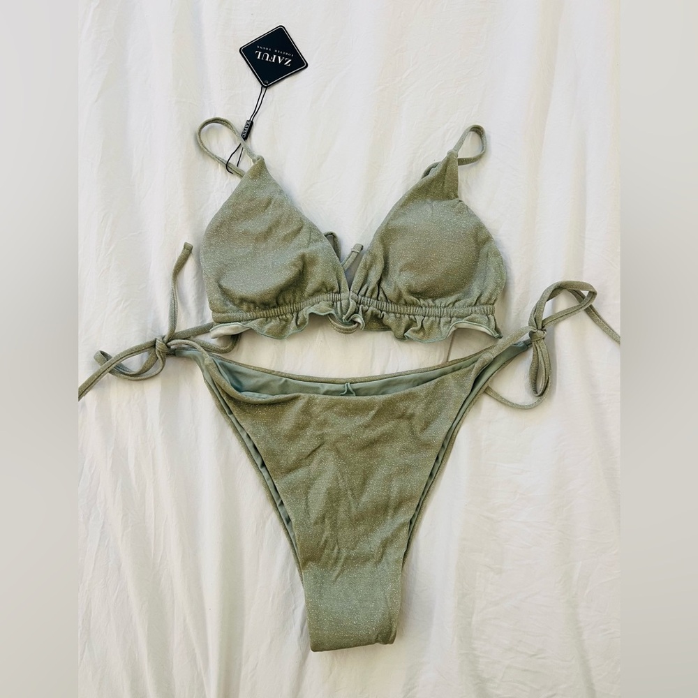 ZAFUL Women’s sexy sparkling swim set